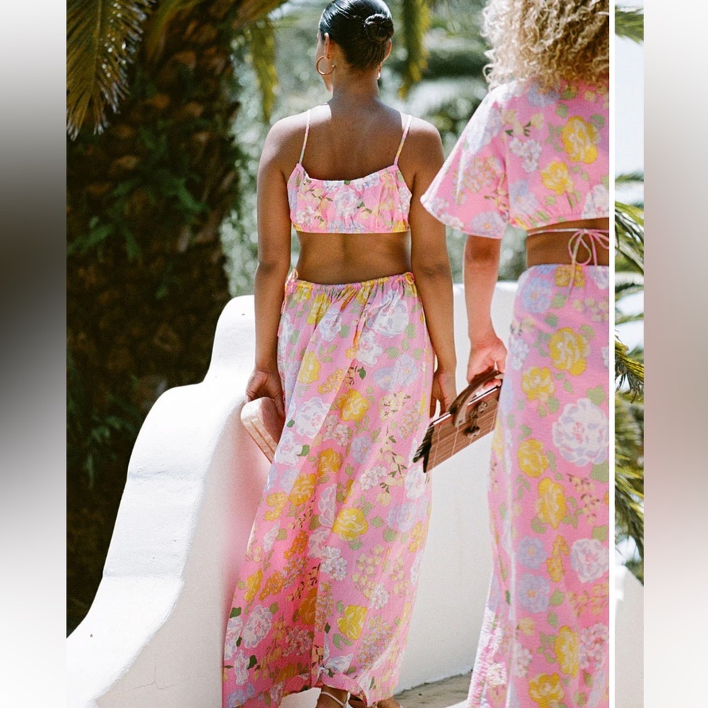 NWT Sabo Skirt Asher Maxi Dress in Corsage Spring- Size Small (US 4) - Picture 4 of 15